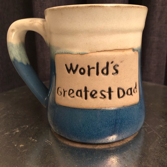 World’s Greatest Dad Stone Wear Mug - Picture 3 of 6